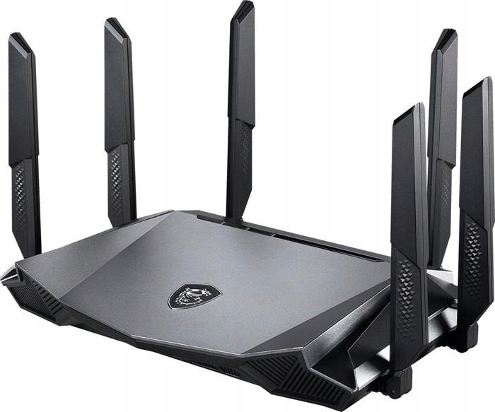 Router bezprzewodowy MSI RadiX AX6600 WiFi 6 1GB E Standard pracy portów LAN 10/100/1000 Mbps