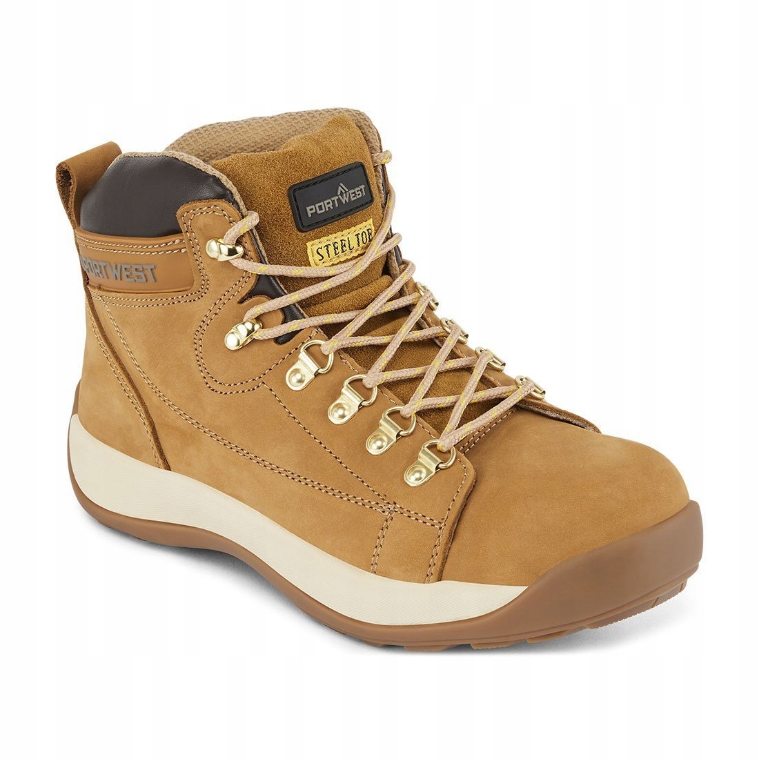 Steelite boty Nubuck Kotníková Bota Sb Hro vel. 42 velikost Miodowy