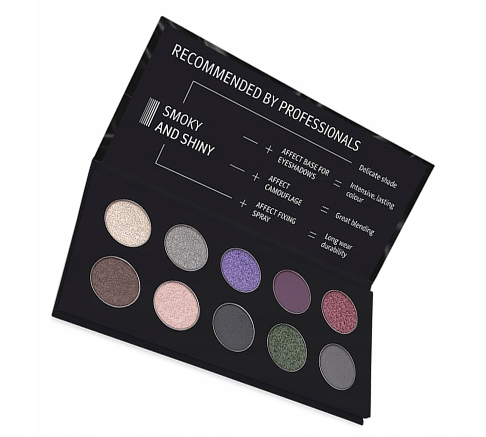 Affect Paletka očních stínů Smokey&Shiny 1 kus