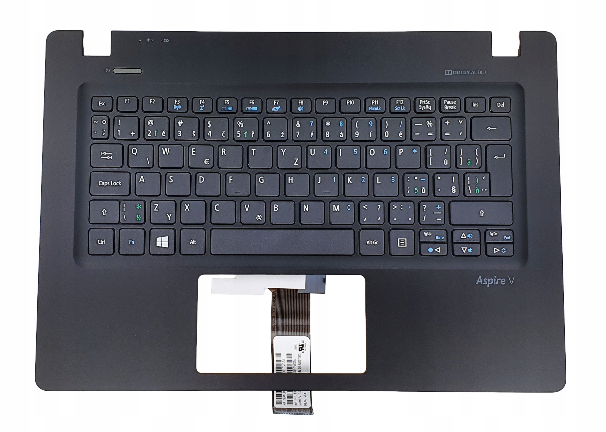 Nové Pouzdro Klávesnice Acer Aspire V3-372 V3-372T Česká Slovenská