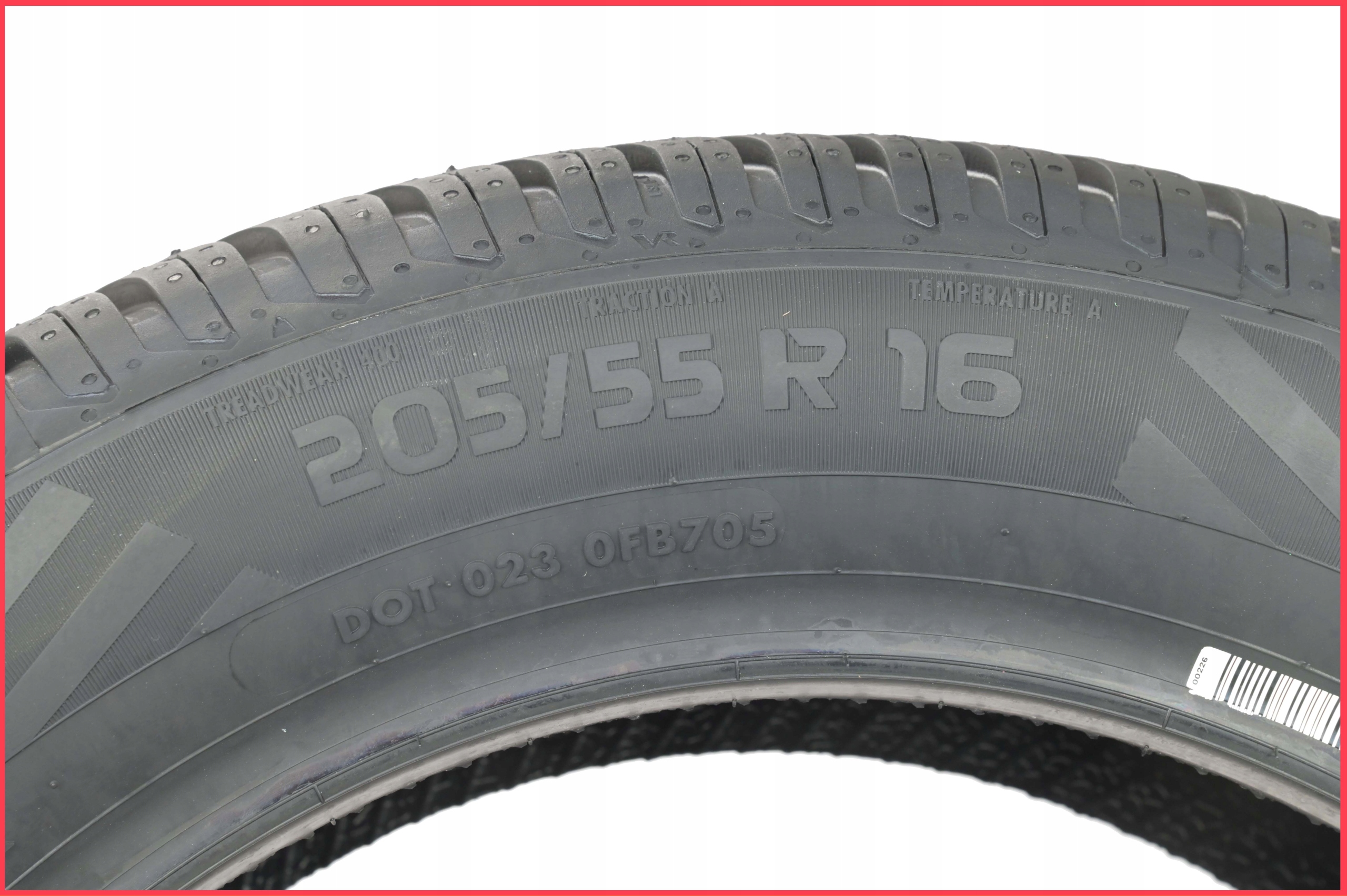 2 x 205/55R16 91H Quatrac VREDESTEIN CAŁOROCZNE Szerokość opony 205 mm