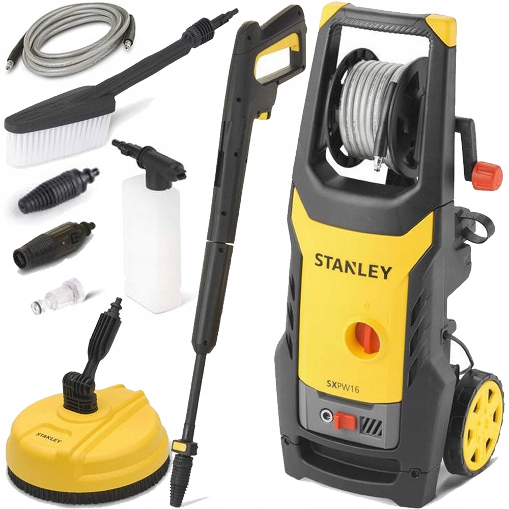 MYJKA CIŚNIENIOWA STANLEY 190BAR SAMOSSĄCA ALUMINIOWA METALOWA POMPA PATIO Informacje o bezpieczeństwie CE