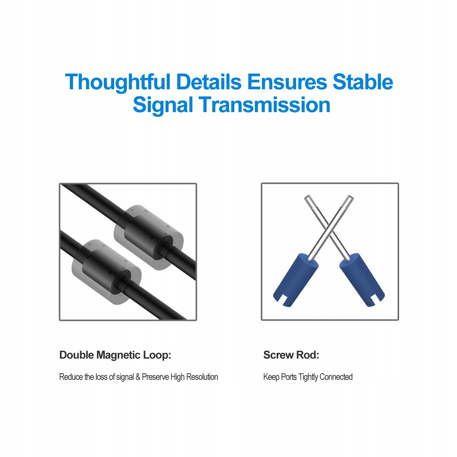 KABEL D-SUB (VGA) RANKIE R-1340 1,8M VGA DO VGA DO MONITORA Model R-1340