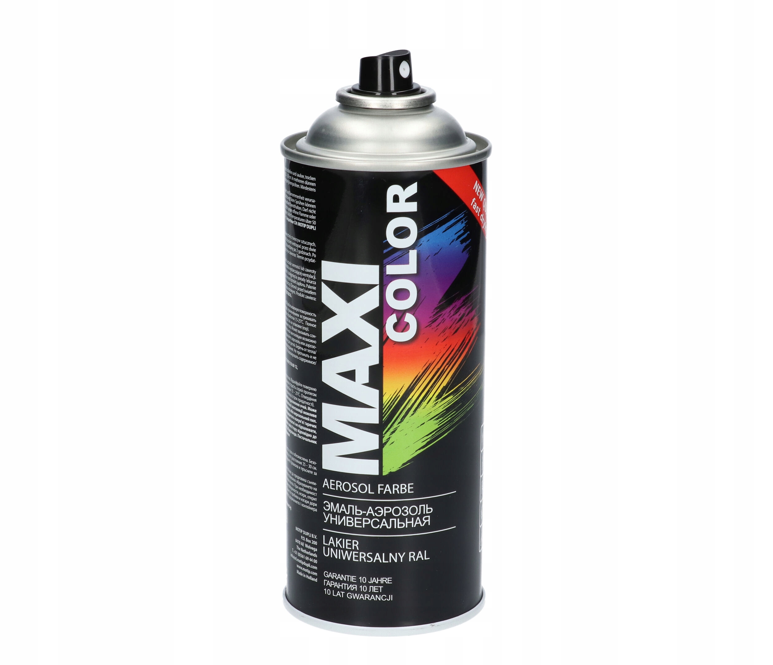 Akrylový lak Motip Maxi Color 400 ml modrý Ral 5002