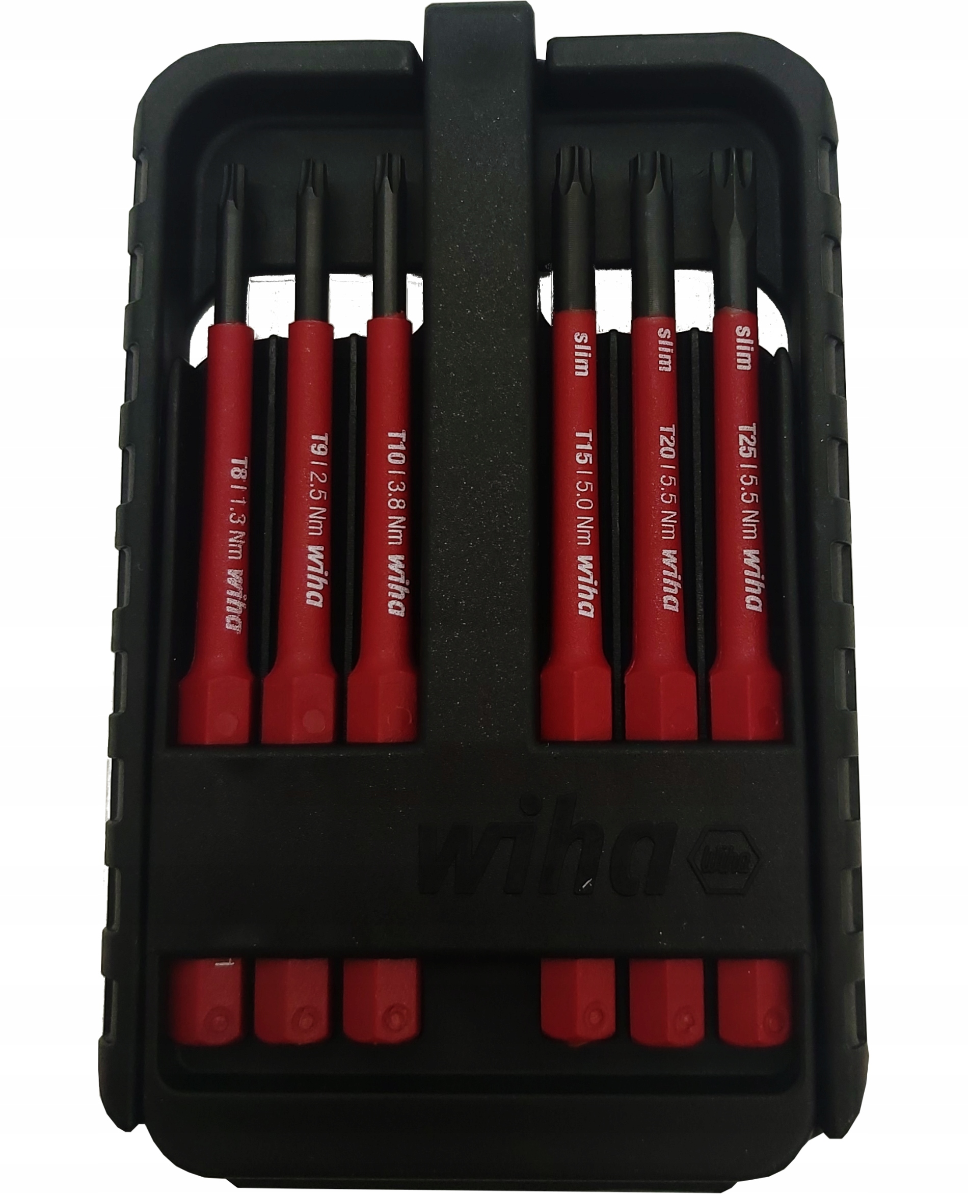ZESTAW BITOW TORX 6 CZ SLIMBIT ELECTRIC WIHA Mark Wiha