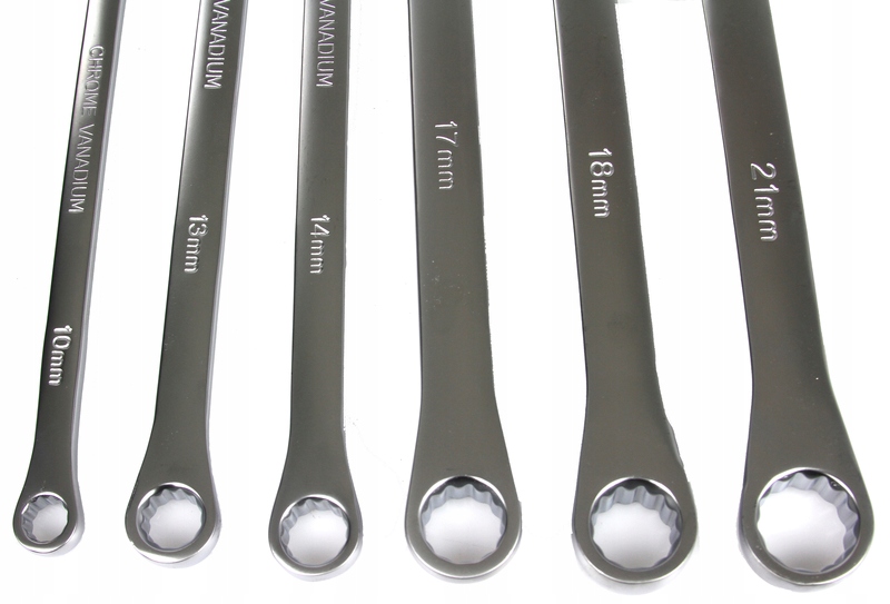 Гаечные ключи 8-21 6el прямые длинные для натяжителей