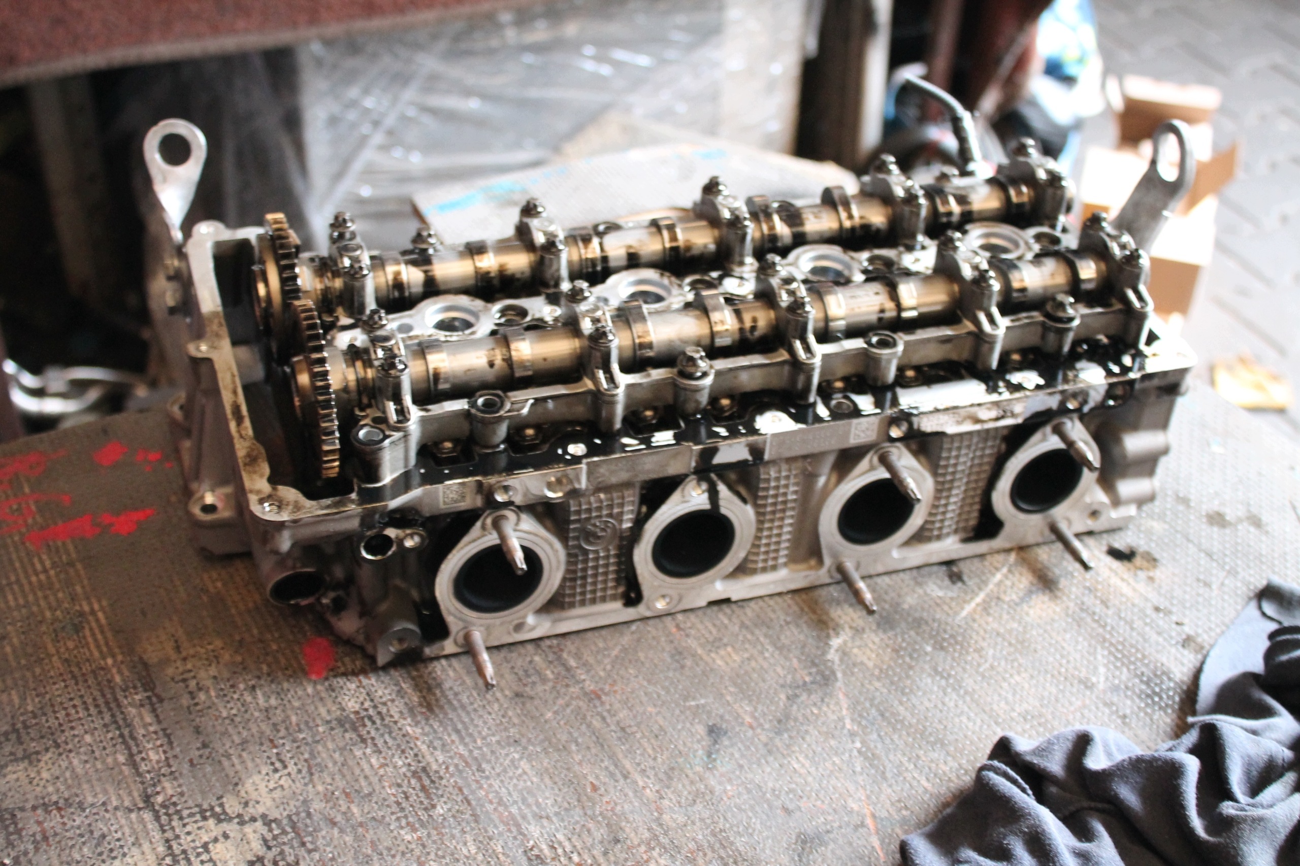 4636. testata motore BMW B47D20B 10TYS KM