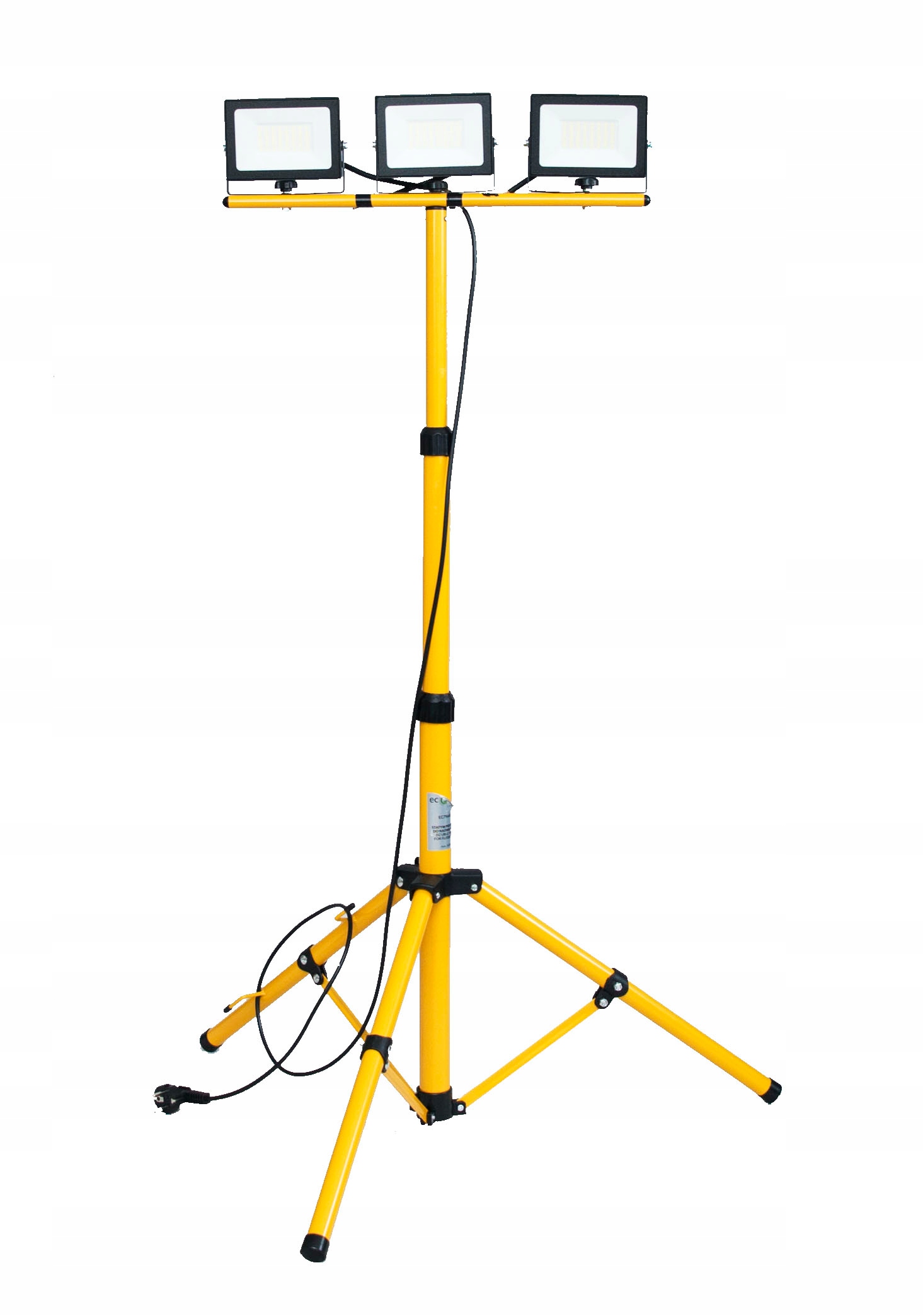 Світлодіодний галогенний будівельний штатив стенд 3x50w кабель