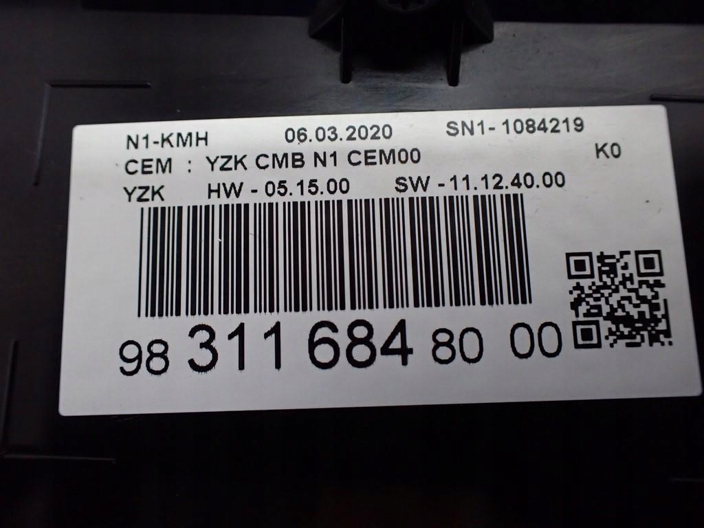 спидометр для opel VIVARO C JUMPY III PROACE EXPERT 19r