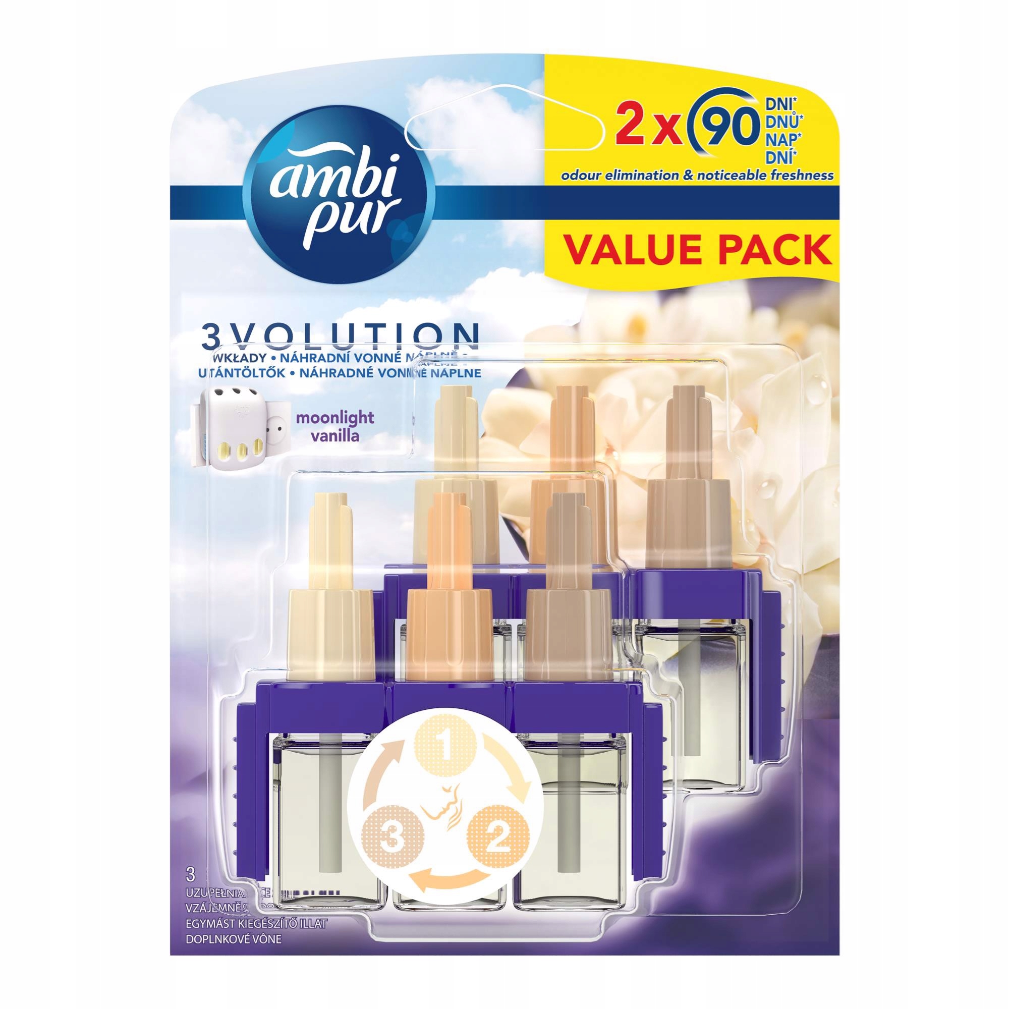 

Ambi Pur Odświeżacz Elektryk 3V Zapas X2 Moonlight