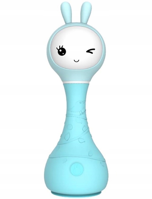 ALILO Smart Bunny ZABAWKA INTERAKTYWNA GRZECHOTKA KRÓLICZEK NIEBIESKA 0M+ Marka Alilo