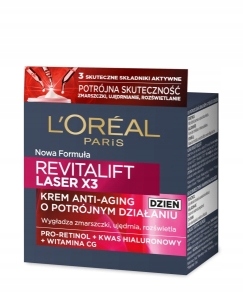 Revitalift Laser X3 40+ Denní krém na obličej 50 ml proti stárnutí pleti Loreal