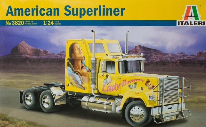 1:24 Model nákladního auta American Superliner