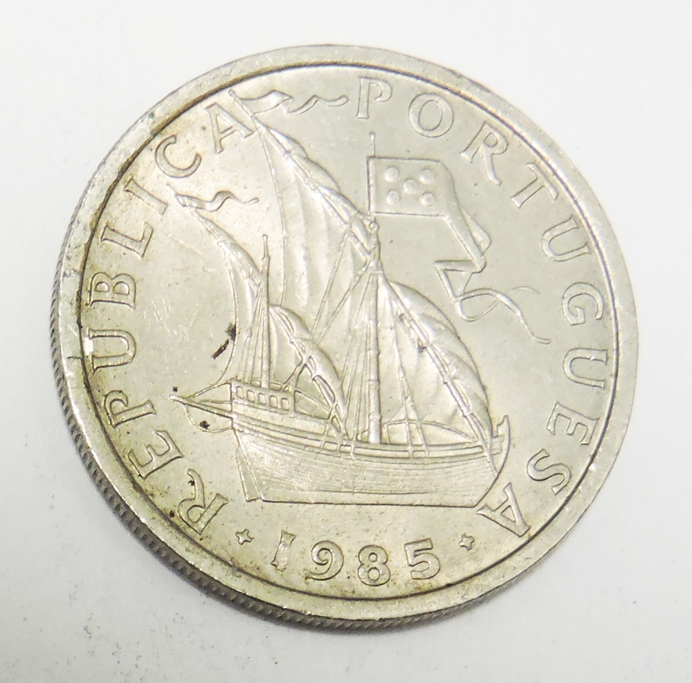 PORTUGALIA 5 eskudo 1985