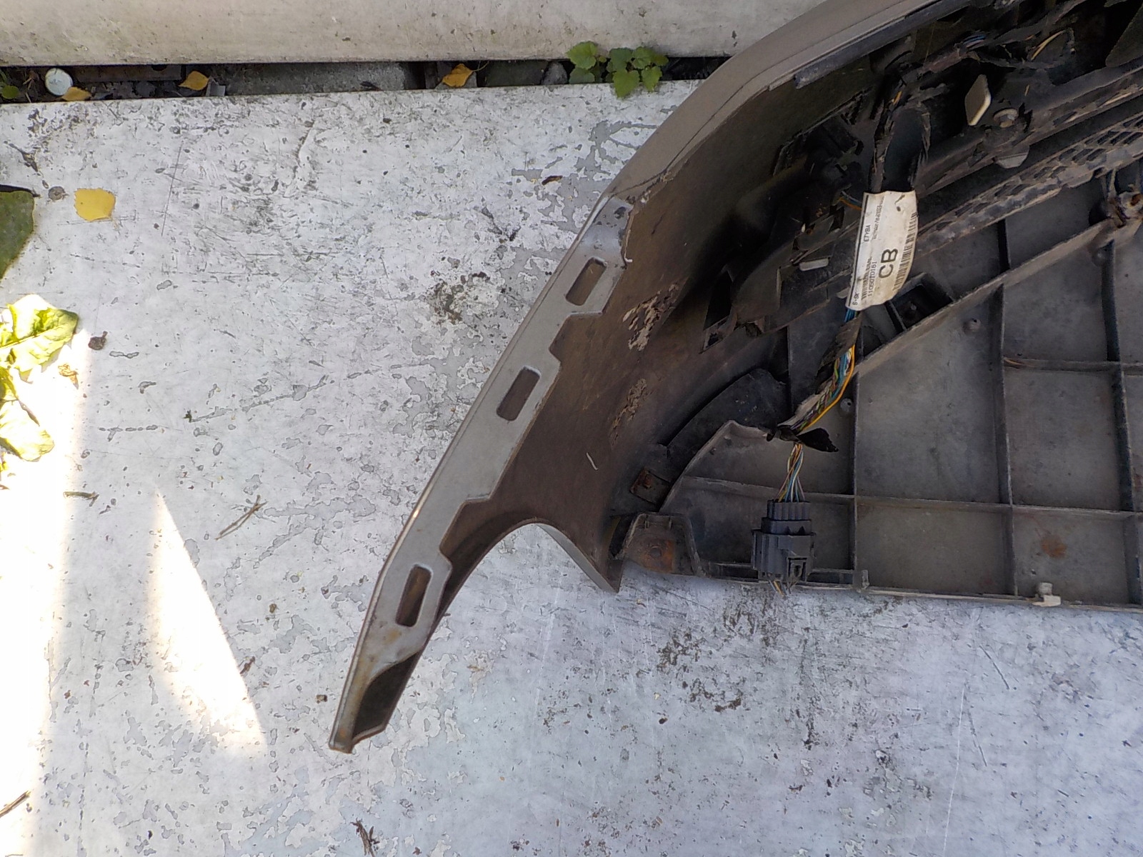 705 JAGUAR XF X250 bumper front front