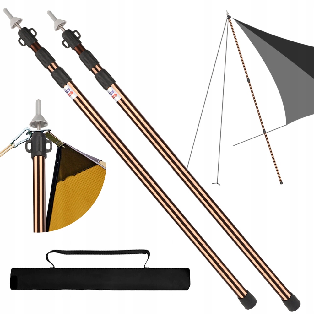 Stanové Sloupky S Gumovými Patkami – Stabilní A Protiskluzové, 90-230 CM