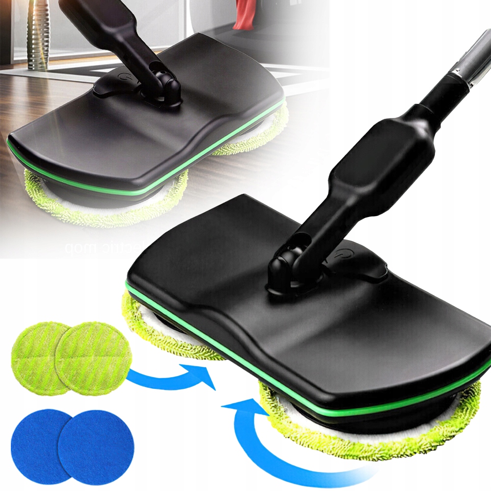 Elektrický Bezdrátový Mop, Čištění Podlah, Rotační Mop