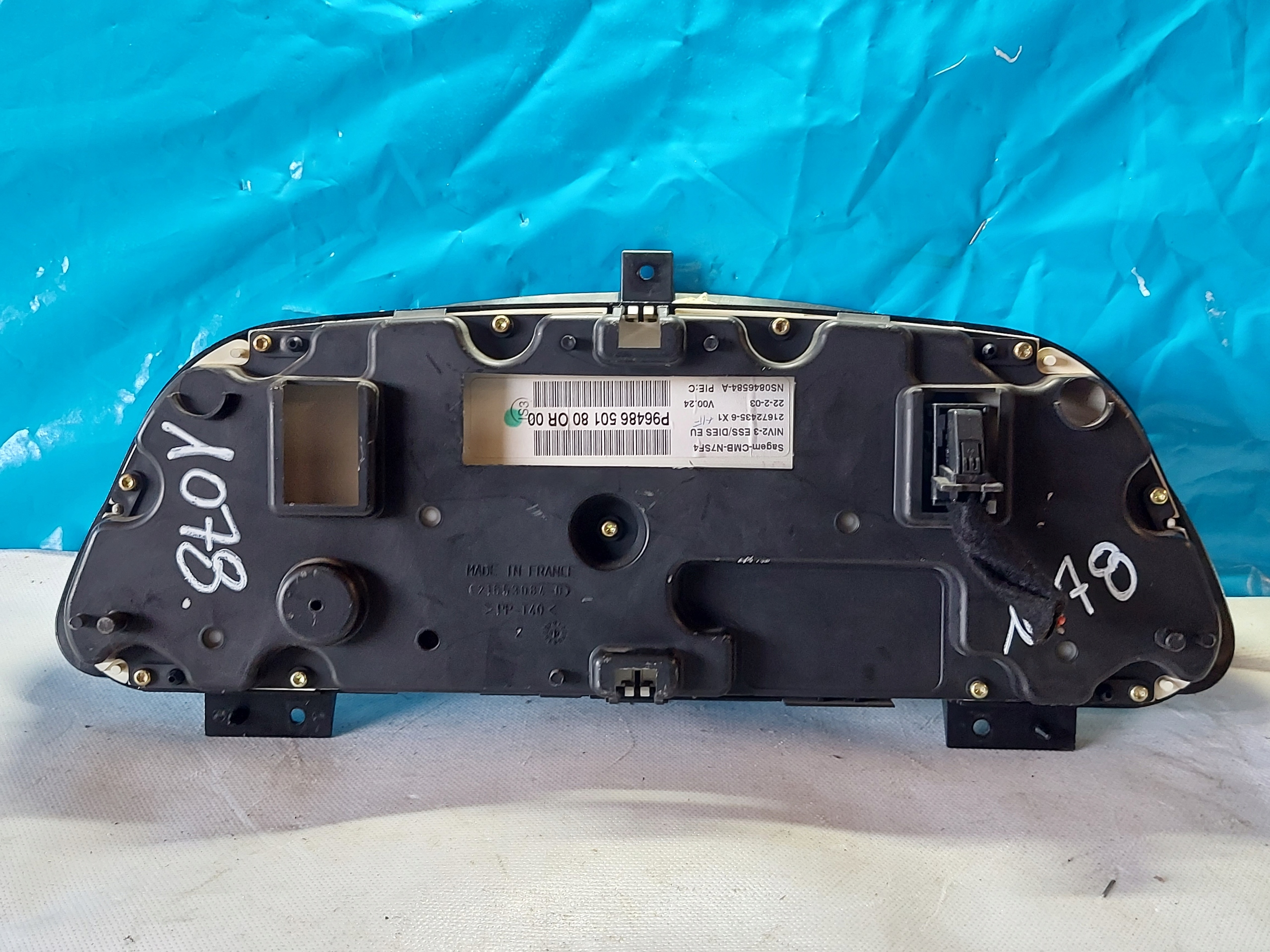 dials clock XSARA 2.0 HDI P9648650180