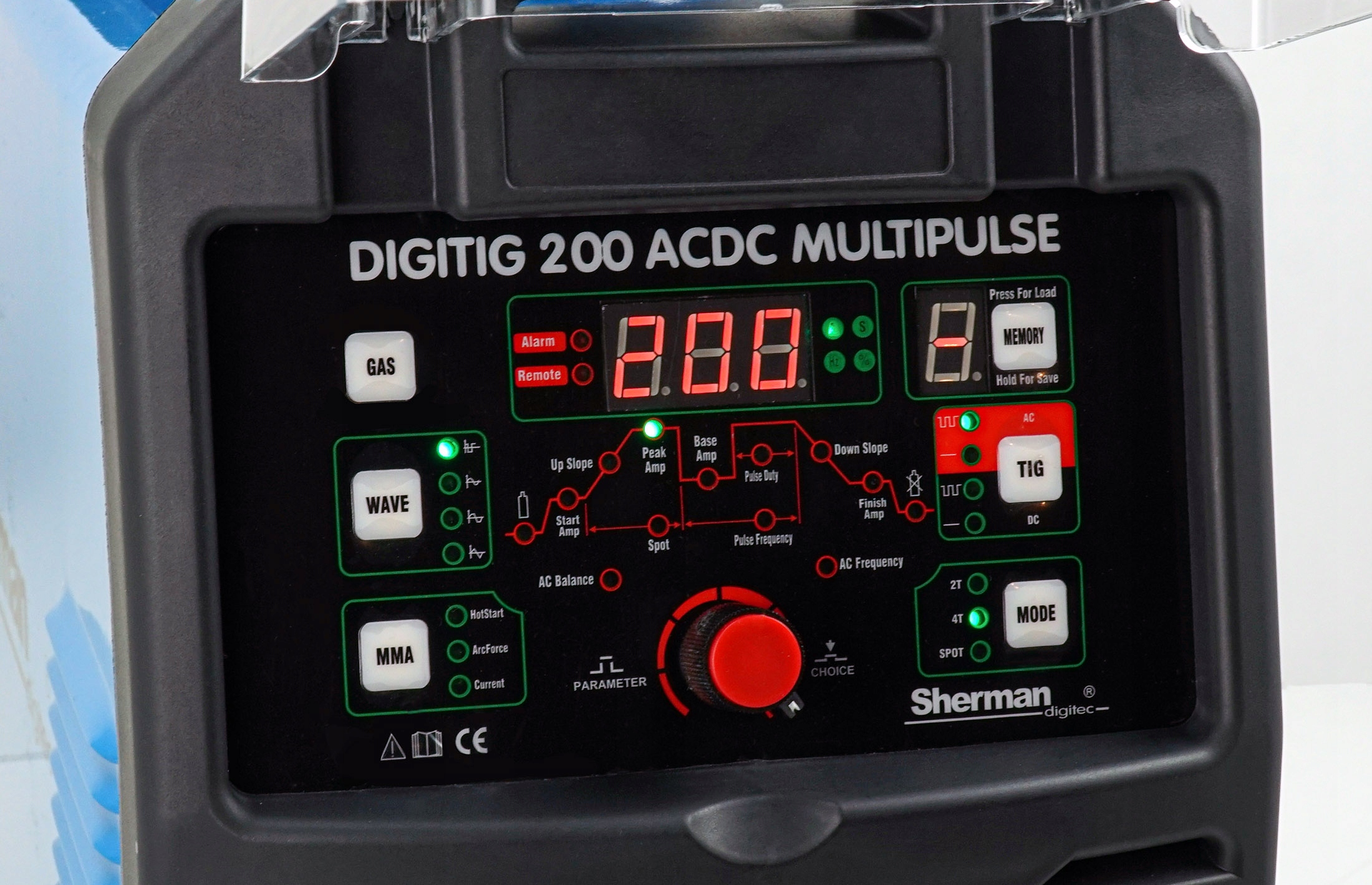 Spawarka inwertorowa Sherman TIG MMA AC/DC Puls Marka Sherman