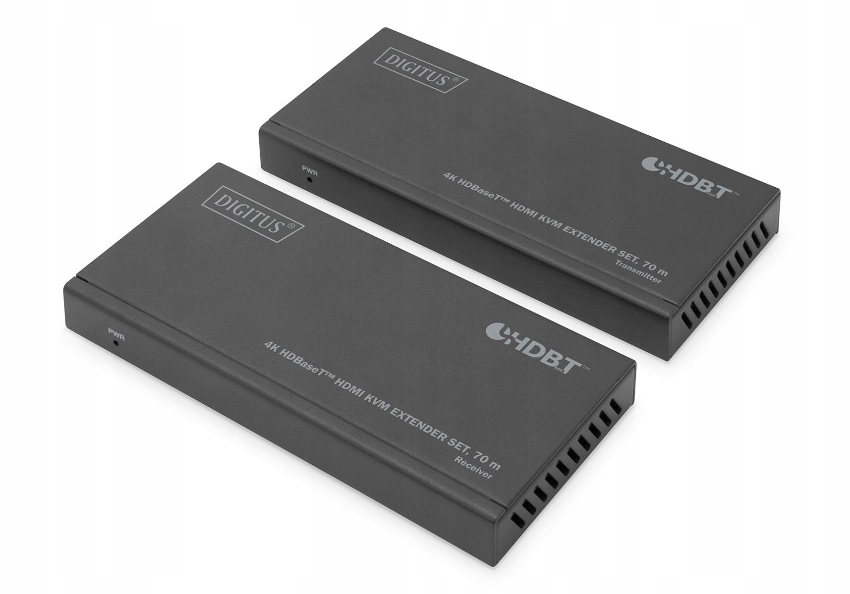 DIGITUS HDBaseT HDMI KVM Extender 4K30Hz 70m 10.2 Gbps HDCP 2.2