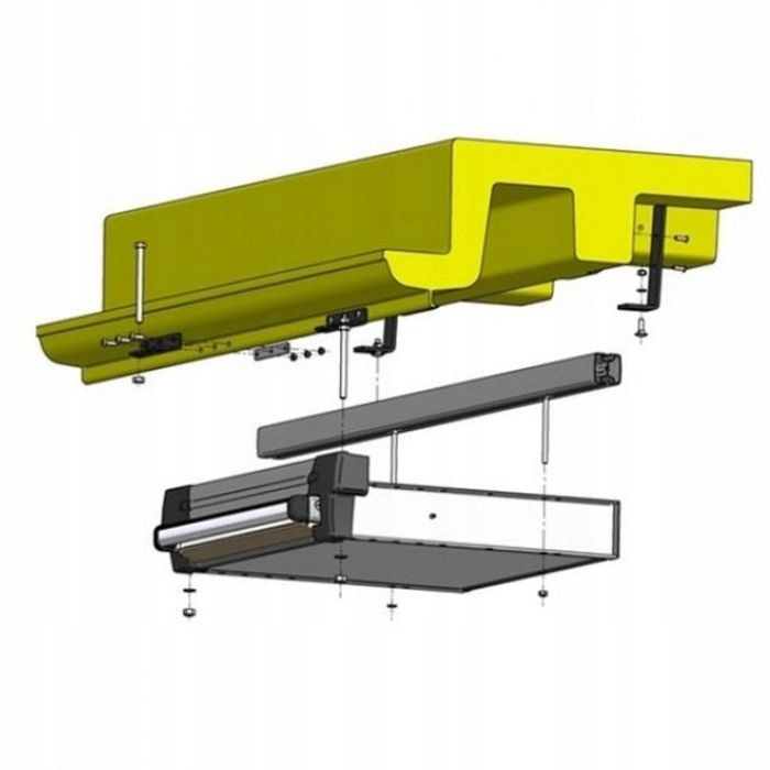 Zestaw montazowy do stopnia kampera Ducato Thule