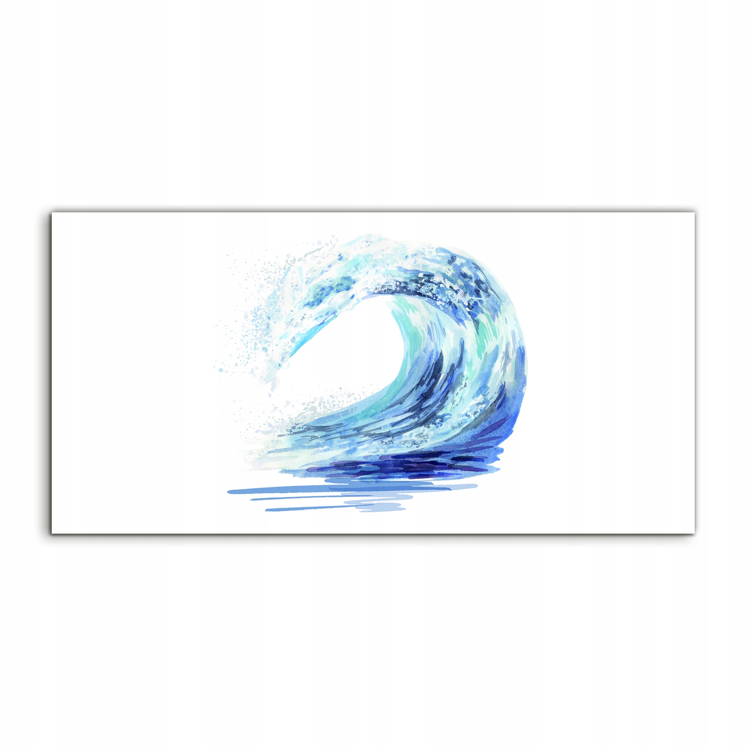 

Obraz 120x60 wiszący Akwarele Ocean Fale na ścianę