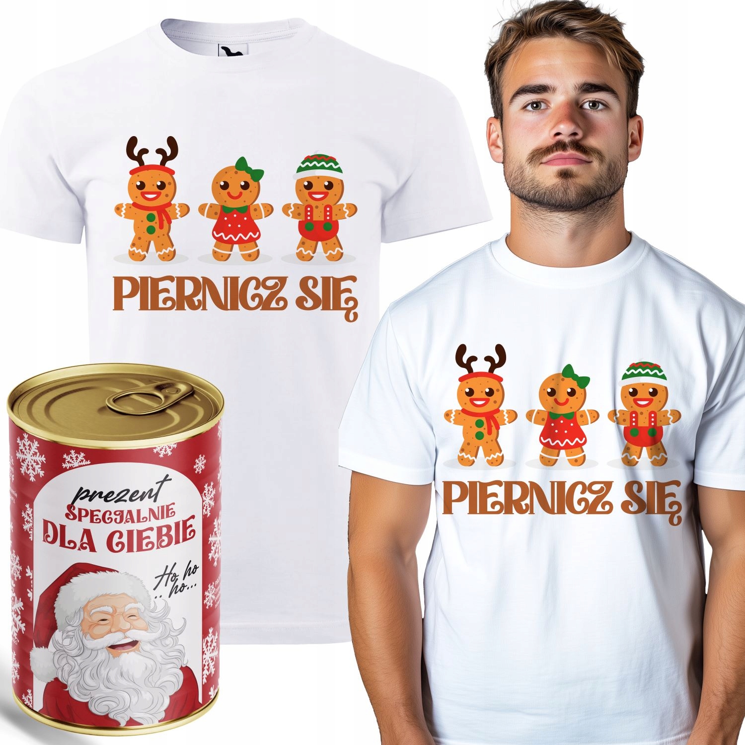 Tričko Mikúlovský Dárek Perník Vyrob Sam Svůj Perníky Perník V Vel XL