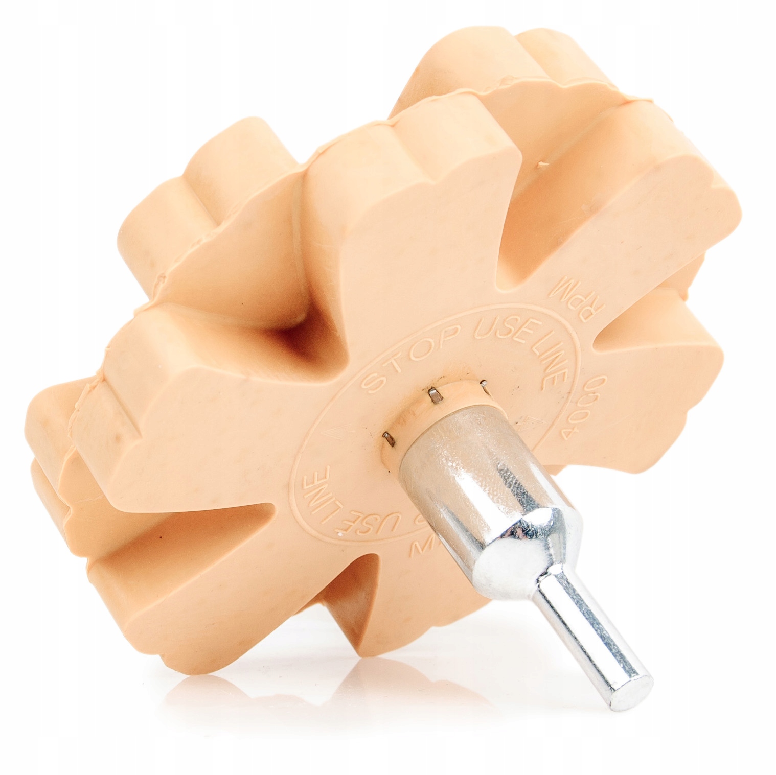 KRĄŻEK GUMOWY DO USUWANIA KLEJU NAKLEJEK FELG ADAPTER NA WIERTARKĘ KARBOWAN EAN (GTIN) 5907580112763