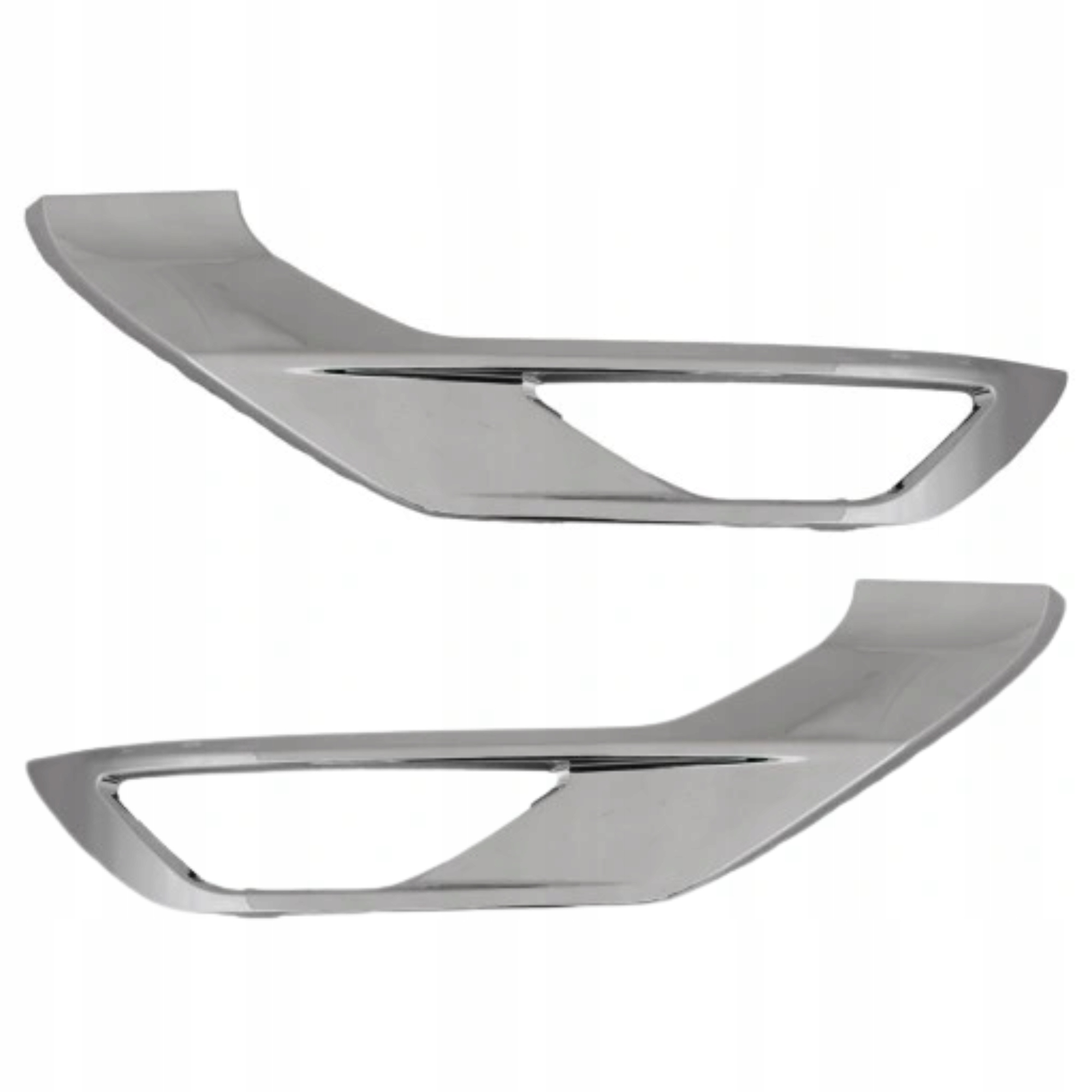 Mitsubishi Outlander IV Atrapy Lišty Halogeny Mřížky Do Nárazníku Komplet P+l