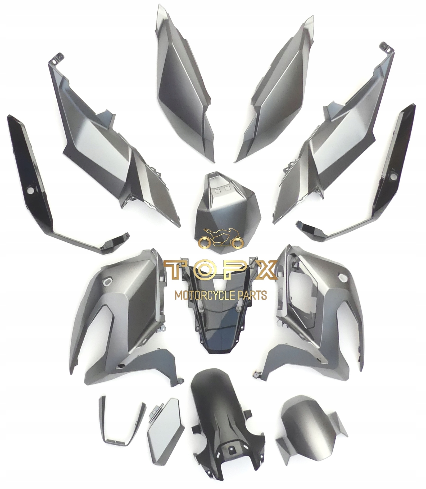 Komplet Body Deflektory Lebka Komplet Sada Honda XADV750 X Adv 750 2021-24