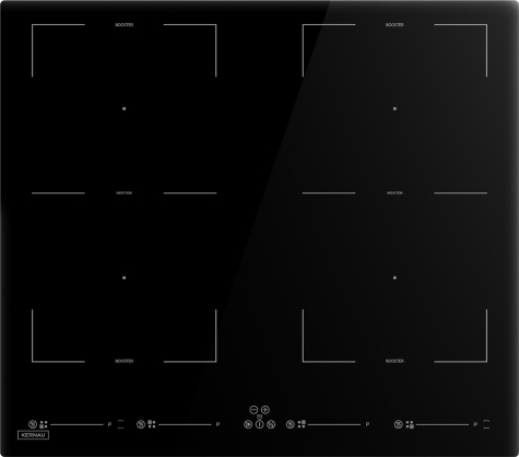Indukční varná deska Kernau Kih 6444-4B