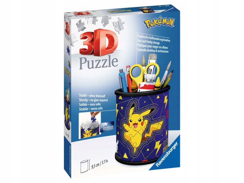 

Puzzle 3D Przybornik Pokemon Pikachu 11257