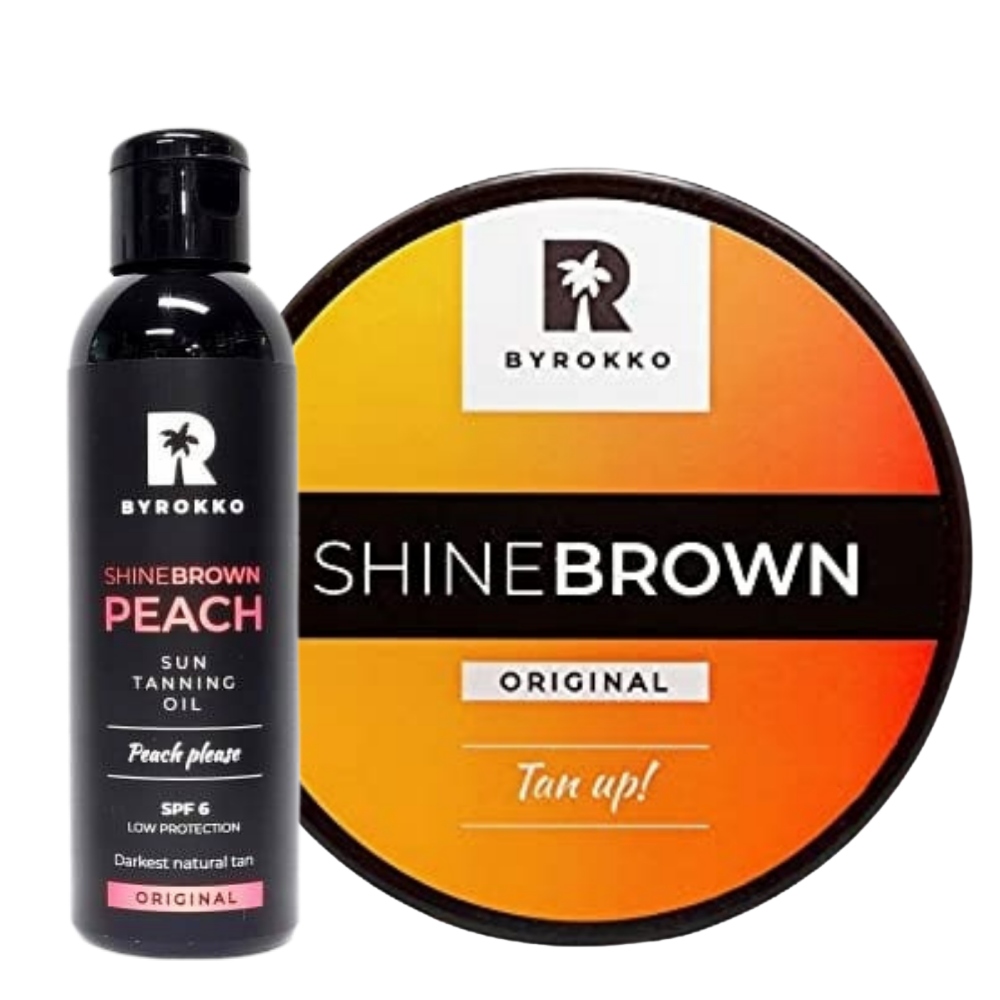 Byrokko Shine Brown Shine Brown Peach SPF6