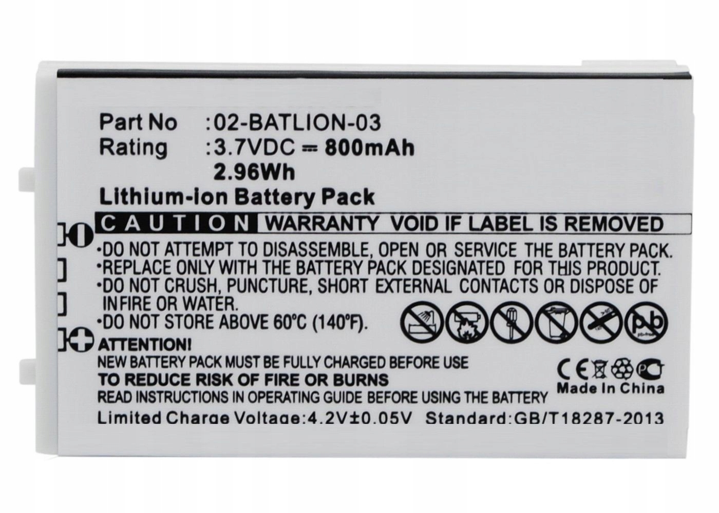 CoreParts Battery for Opticon Scanner