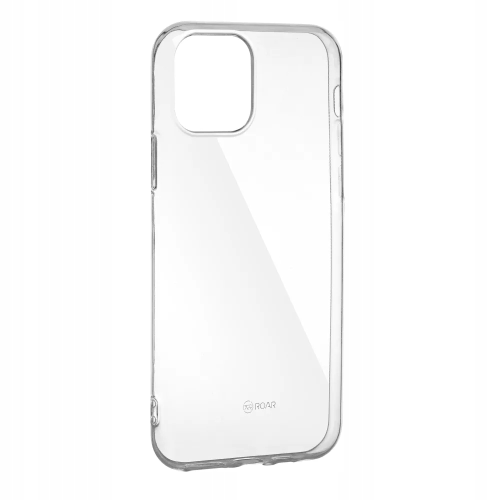 Apple iPhone 17 Pro, Silikonowe etui, Jelly Case, Roar, przezroczyste