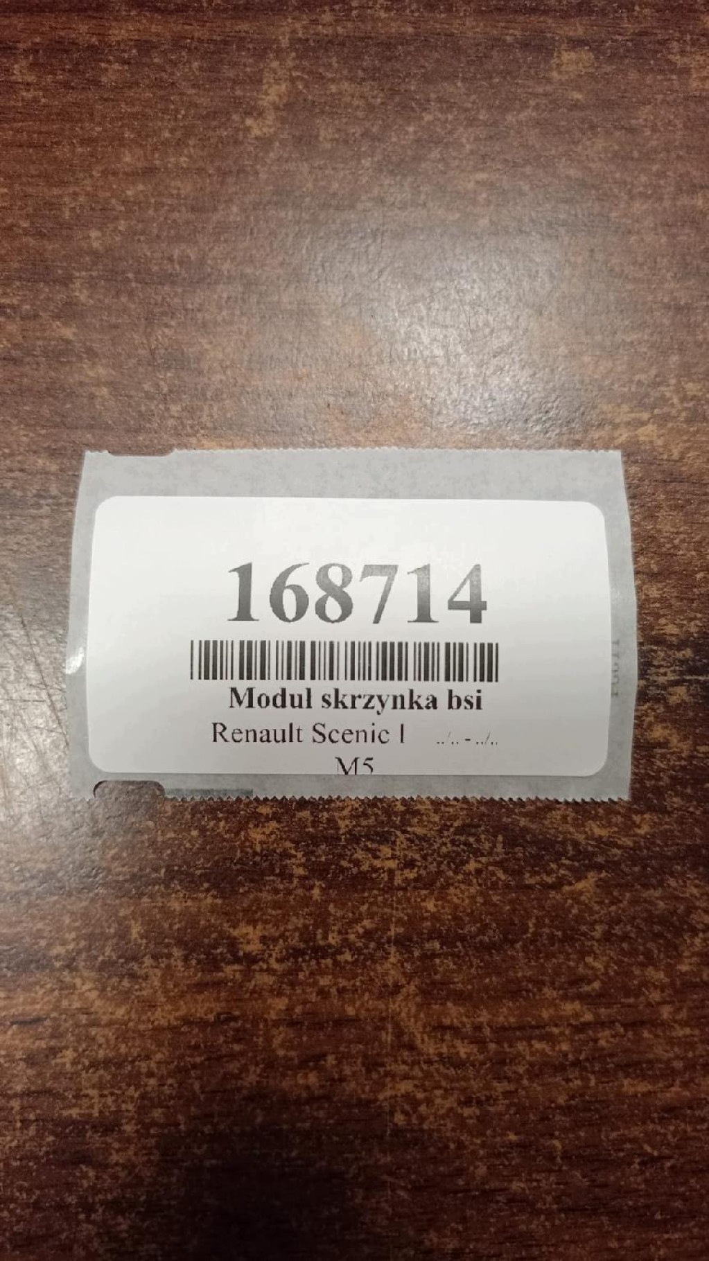 RENAULT SCENIC a modul skříňka BSI 8200029342B