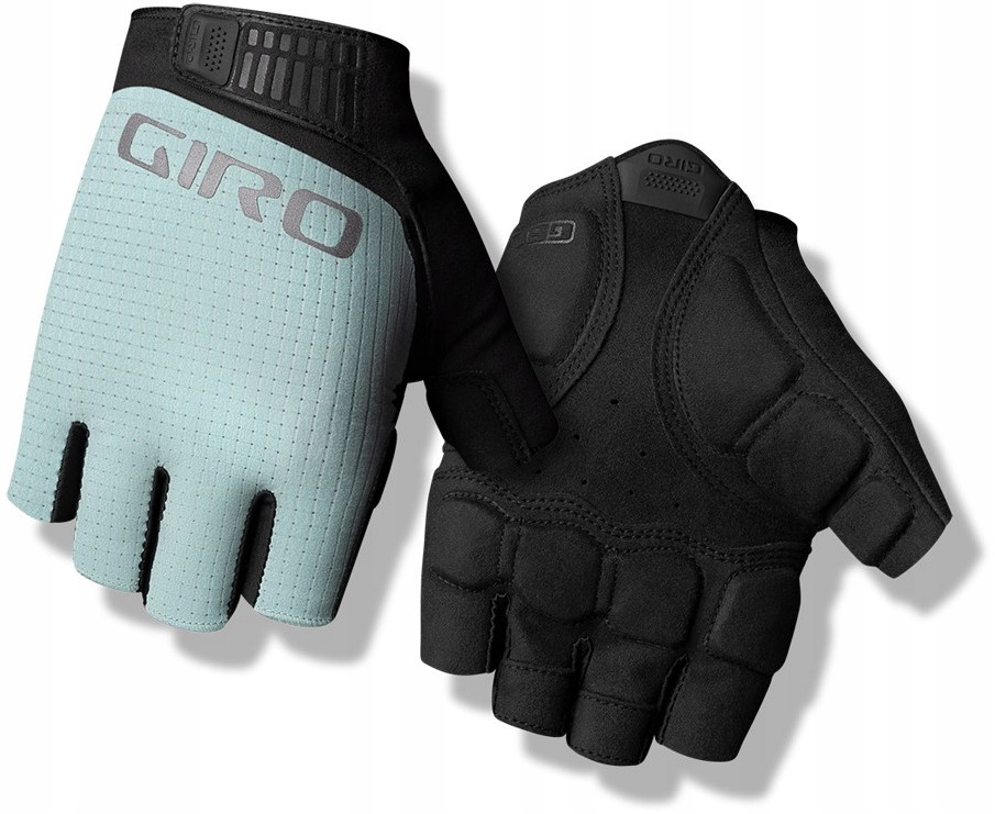 Krótkie Rękawiczki Rowerowe Giro Bravo II Gel Mineral r. L Szosa Gravel
