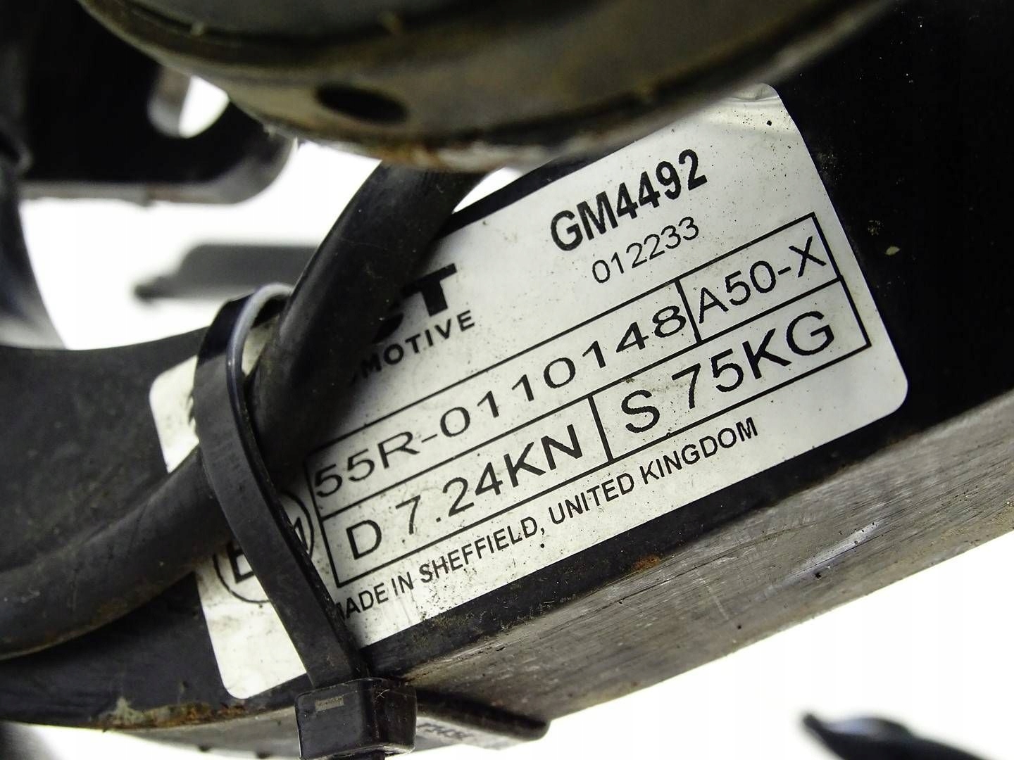 Gancio traino RINFORZO PARAURTI Traversa OPEL MOKKA e A X GM4492