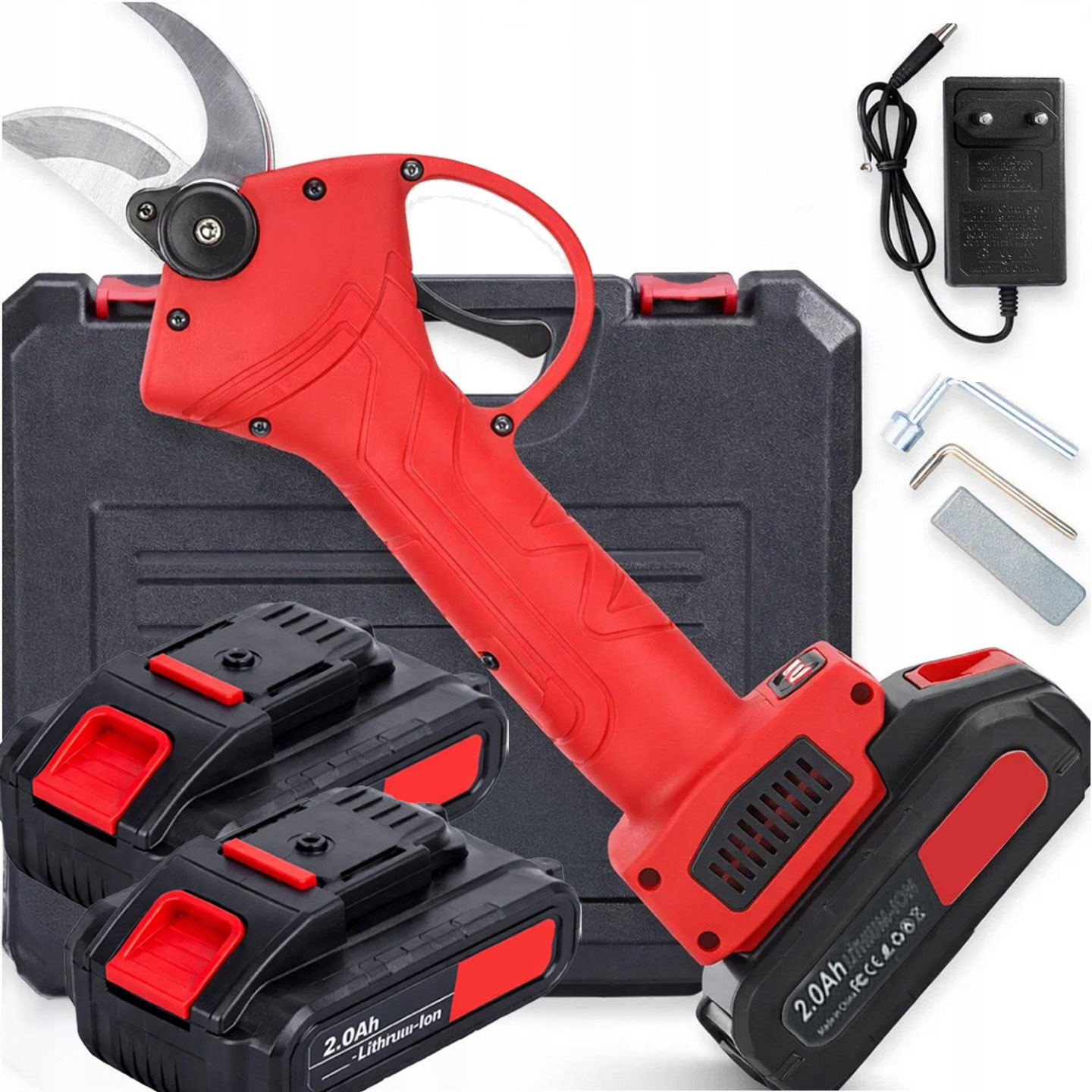 Výkonný Zahradní Nůžky Zahradní Elektrické Nůžky 2XAKU Sada XL