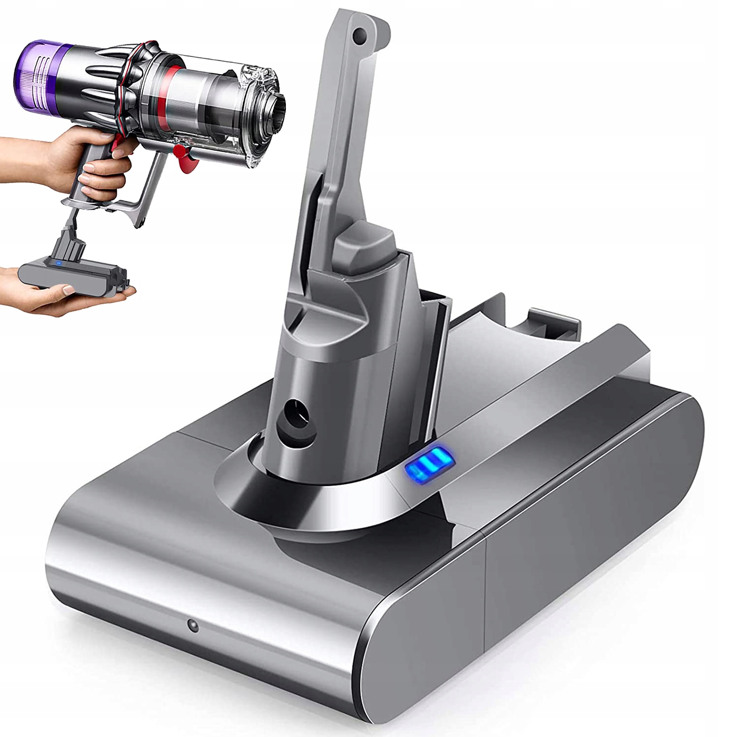 Bateria do Dyson V8 SV10 Animal Absolute 21.6V