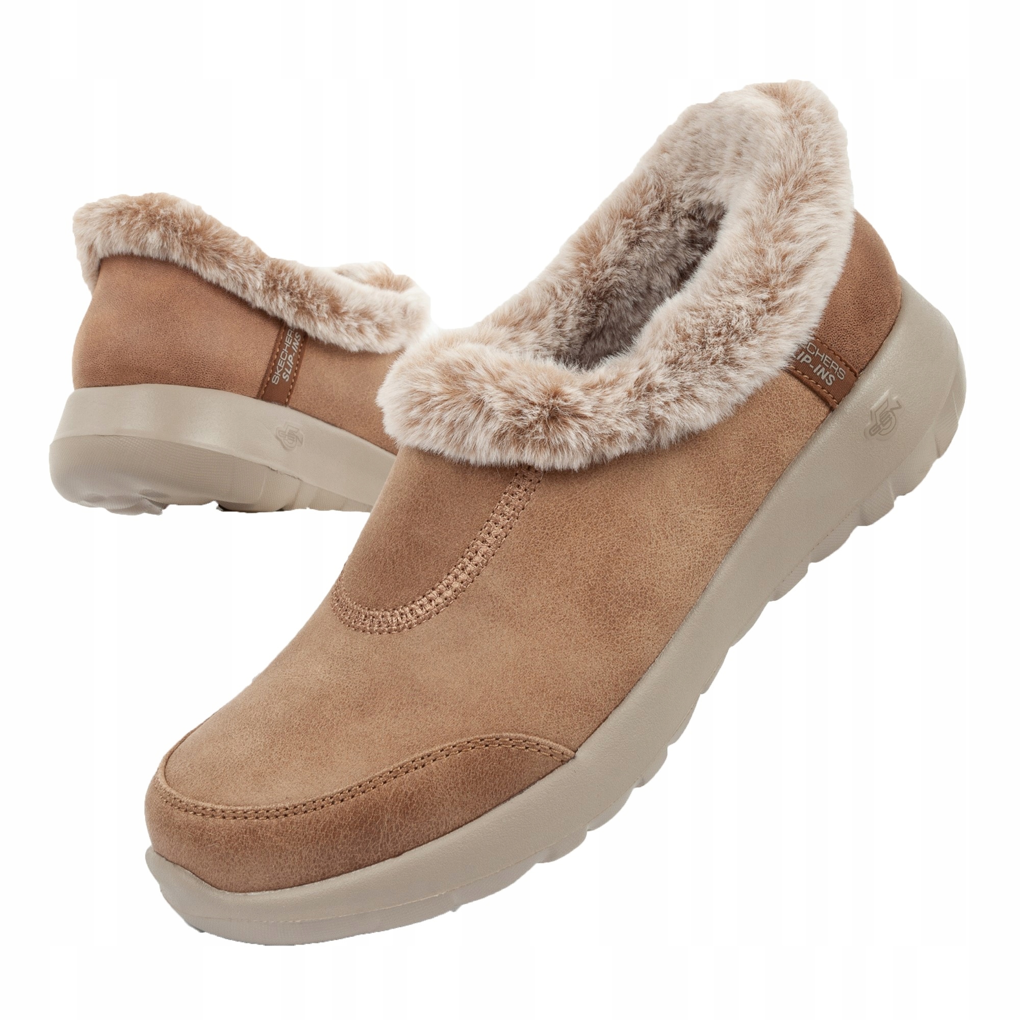 Zimní boty Skechers On-the [175490/CSNT] Slip-ins