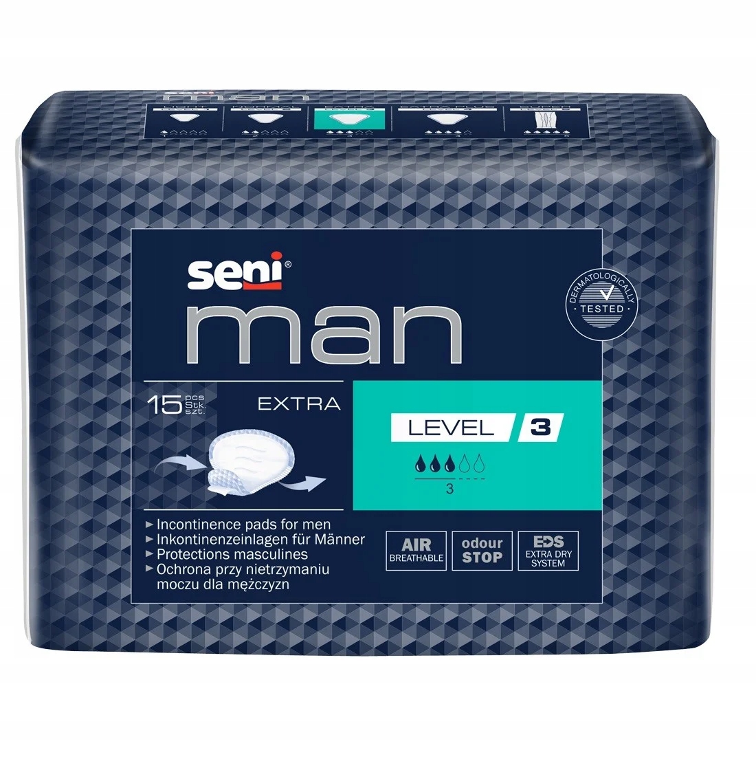 

Wkładki urologiczne męskie Seni Man Extra Level 3