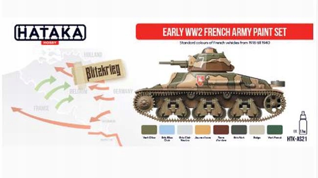 Hataka AS21 Raná Francouzská Armáda WW2