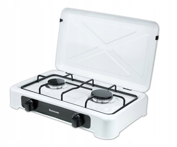 

Kuchenka gazowa Ravanson K-02T 2 palniki biała