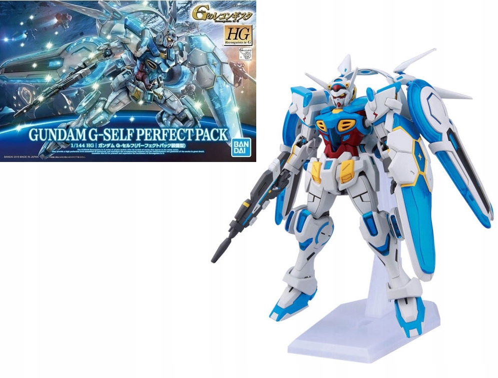 Gundam Hg 1/144 Gundam G-Self Perfect Pack Stavebnice Model