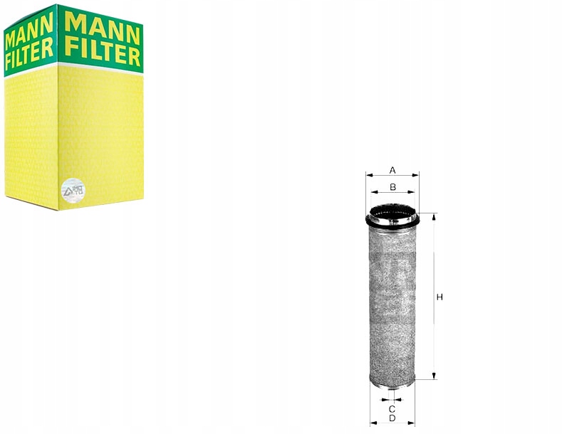 Mann-filter Vzduchový Filtr Man, Cf 700
