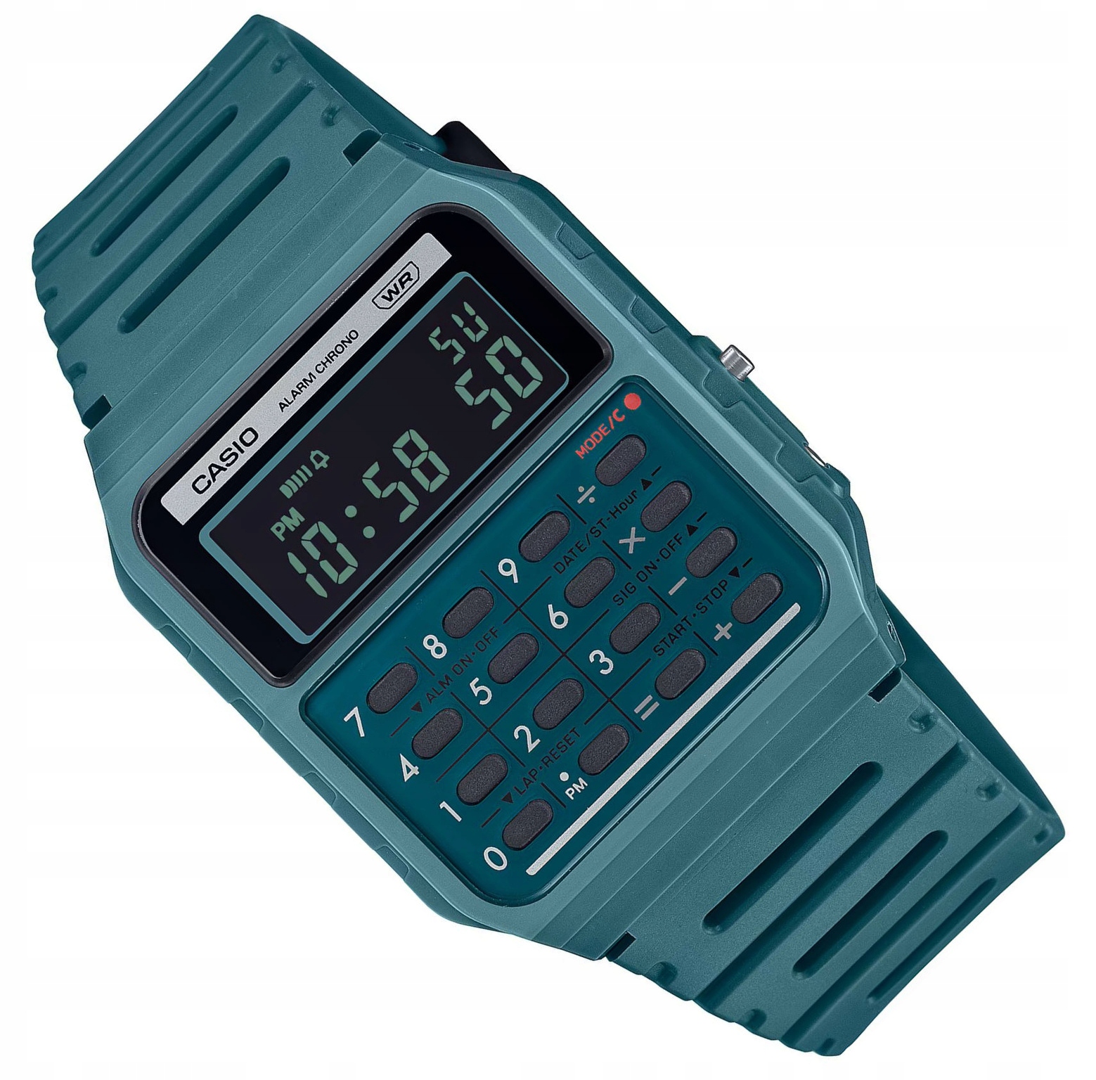 Modré Ikonické Hodinky Casio S Kalkulačkou CA-53WB-3BEF Unisex