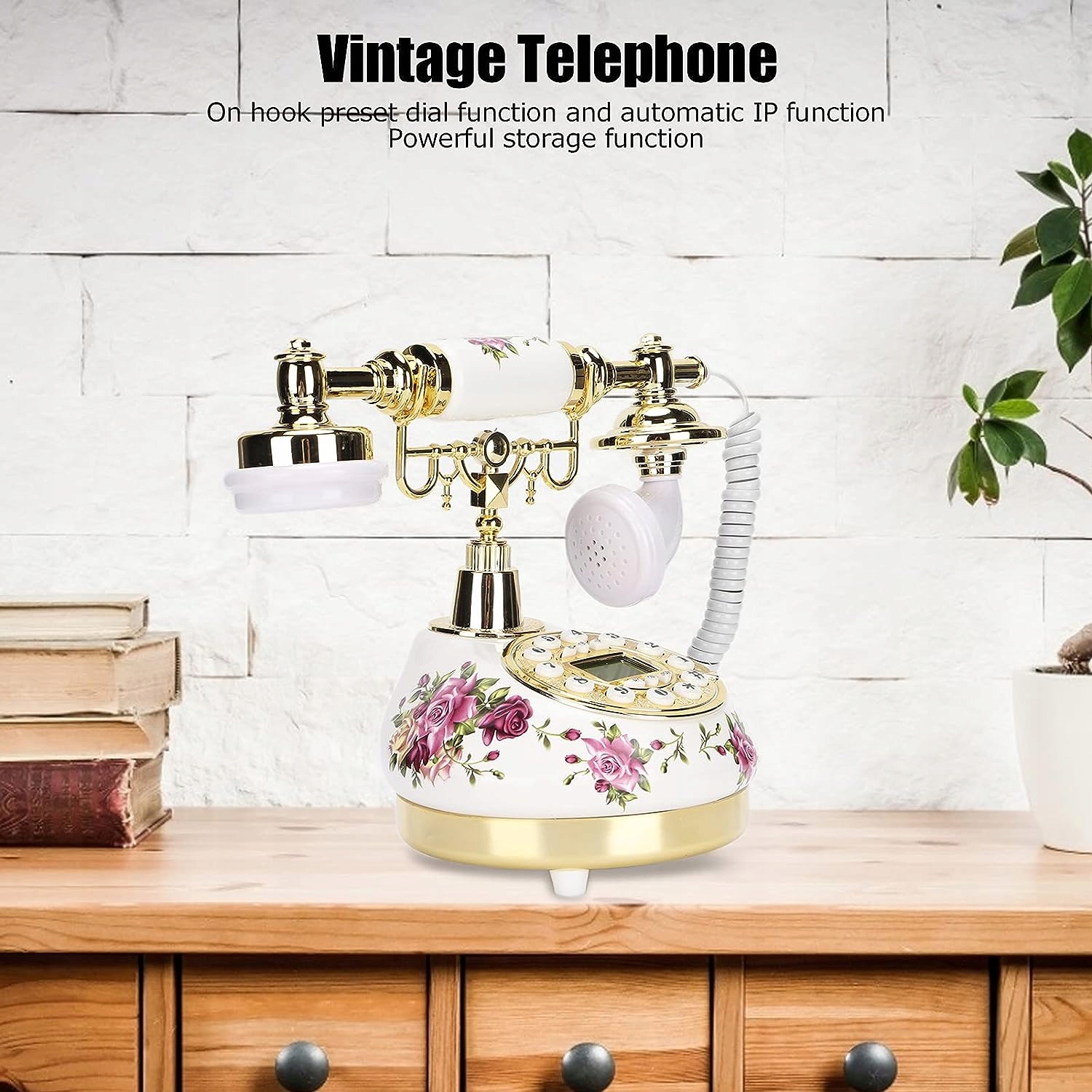 Retro Telefon Stacjonarny, Antyczny Telefon Marka inna