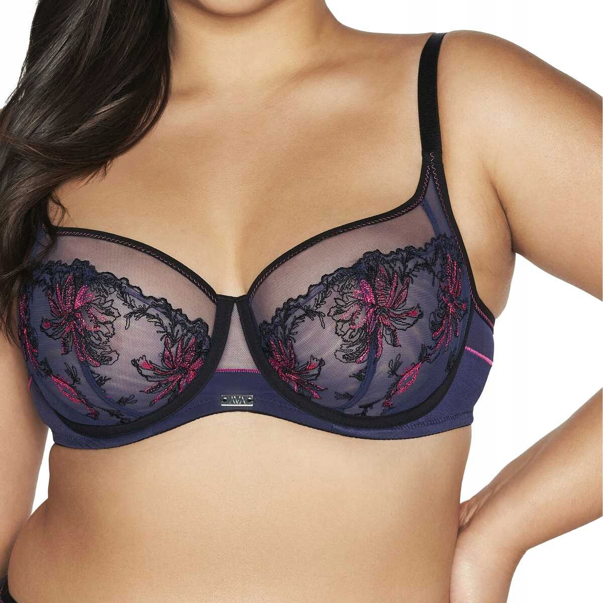 Ava Podprsenka měkká, elegantní podprsenka Mistral 2120 navy blue 90C