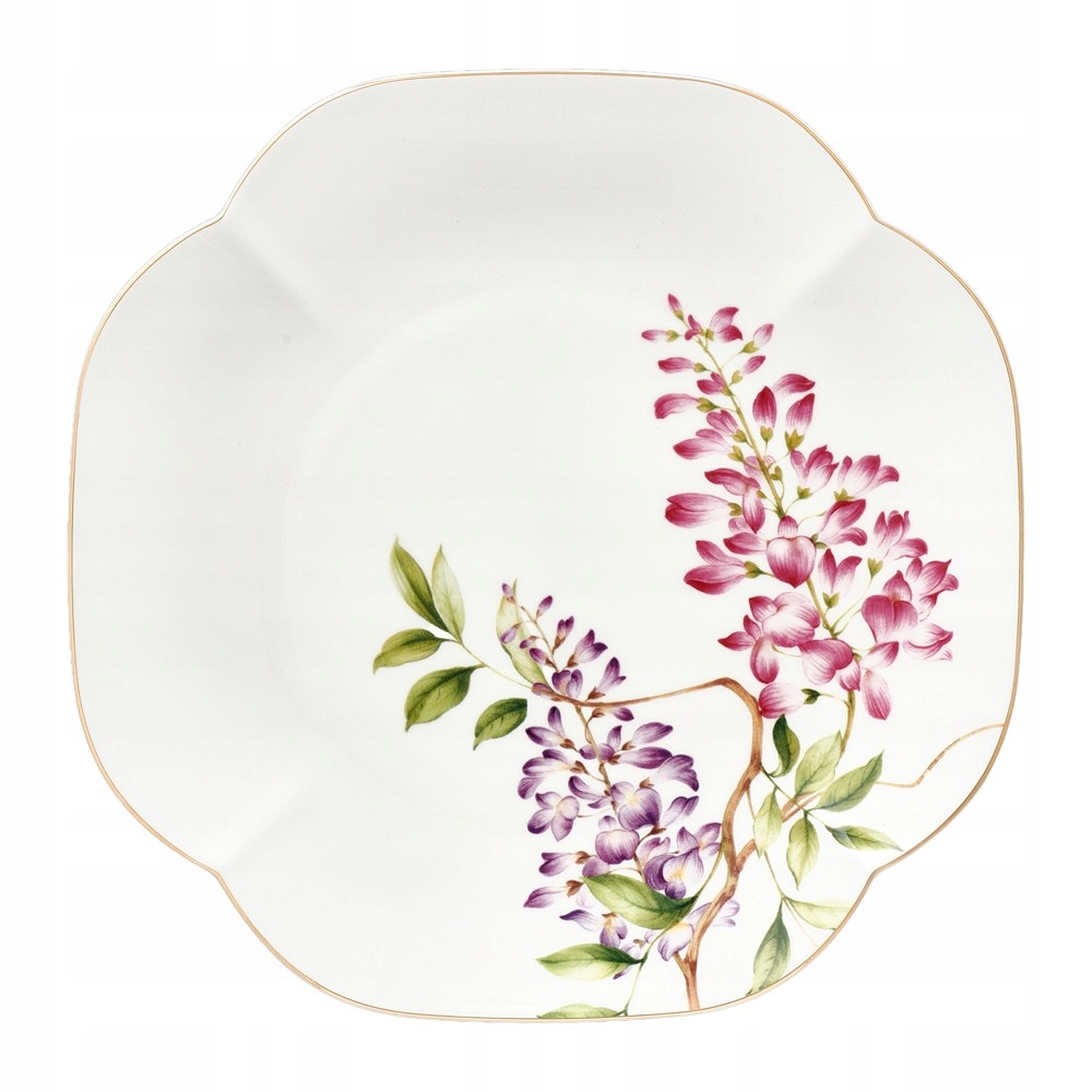 Villa Italia Porcelánový talíř na dort 25 x 25 cm Sensual Garden